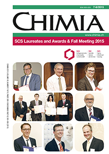 CHIMIA Vol. 69 No. 07-08(2015): SCS Laureates and Awards & Fall Meeting 2015
