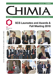 CHIMIA Vol. 72 No. 07-08(2018): SCS Laureates and Awards & Fall Meeting 2018