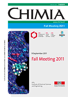 CHIMIA Vol. 65 No. 7-8 (2011): Fall Meeting 2011