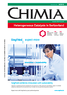 CHIMIA Vol. 66 No. 9(2012): Heterogeneous Catalysis in Switzerland